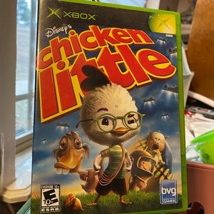 Xbox Chicken Little Rated E10+ = Everyone over 10 years old (G22)
